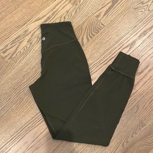 Lululemon Align Joggers - Size 2 - Dark green/Olive